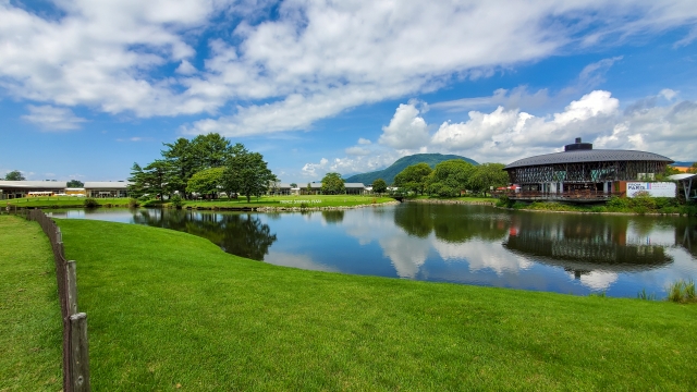 軽井沢アウトレットー風景